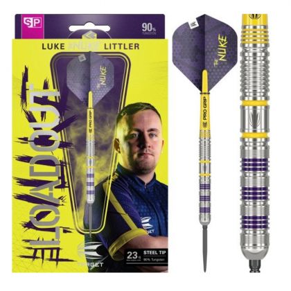 Target Luke Littler Loadout Swiss 90% argent darts 22g