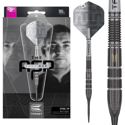 Target Nathan Aspinall ECHO 90% Swiss argent - noir darts 22g