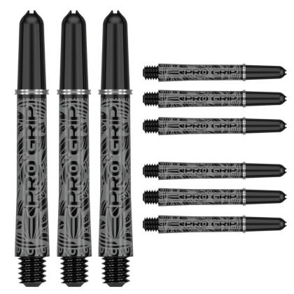 Target Pro Grip Ink Shafts 3-Sets (9st.) noir dart shaft Medium