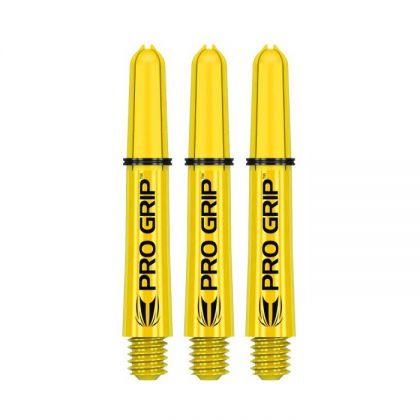 Target Pro Grip Shaft jaune dart shaft Short