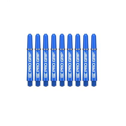 Target Pro Grip Shafts 3-Sets (9st.) blauw dart shaft Medium