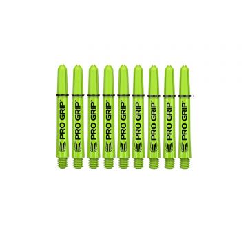 Target Pro Grip Shafts 3-Sets (9st.) lime dart shaft Medium