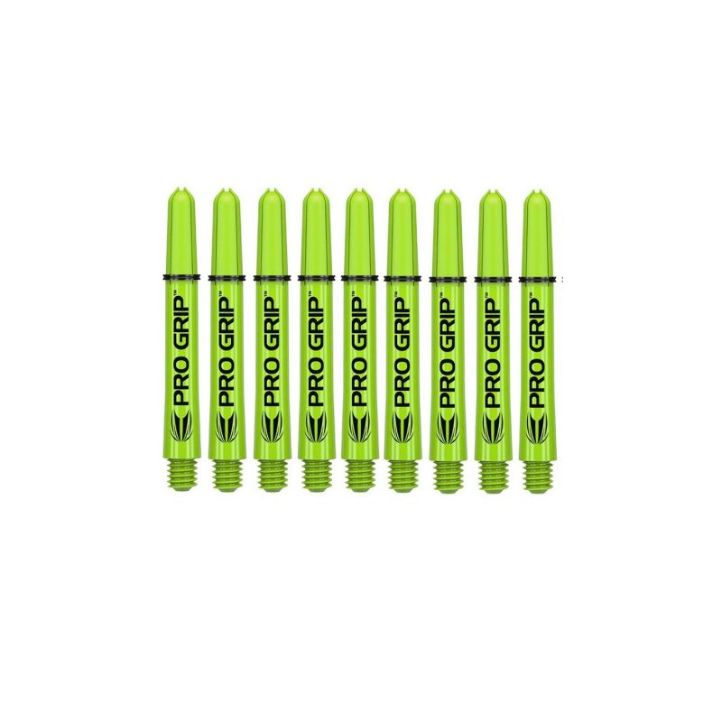 Target Pro Grip Shafts 3-Sets (9st.) lime dart shaft Medium