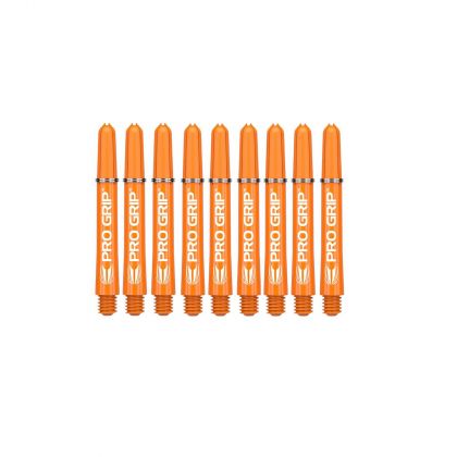 Target Pro Grip Shafts 3-Sets (9st.) oranje dart shaft Medium