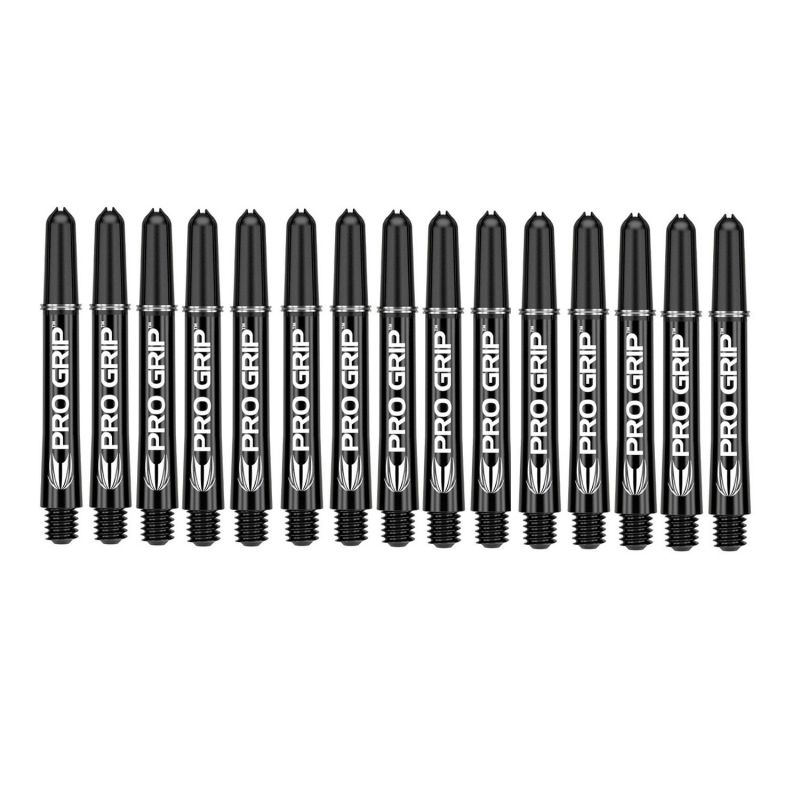 Target Pro Grip Shafts 3-Sets (9st.) noir dart shaft Medium