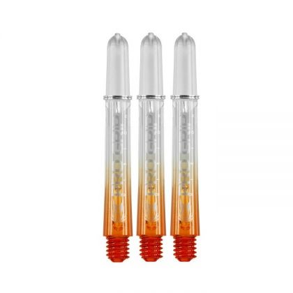 Target Pro Grip Vision Shaft clear - oranje dart shaft In Between