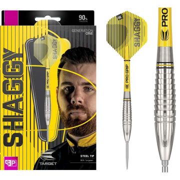 Target Scott Williams 90% Swiss zilver dartpijlen 23g