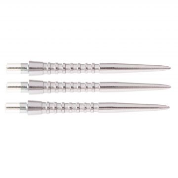 Target Storm Points Grooved argent dart point 30mm