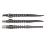 Target Storm Points Grooved zwart dart point 26mm