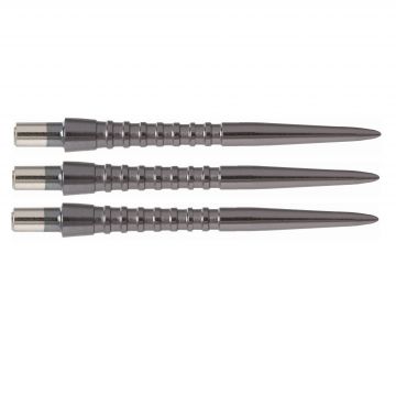 Target Storm Points Grooved zwart dart point 30mm