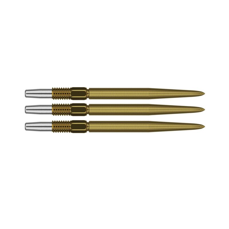 Target Swiss Points Nano Grip goud dart point 26mm