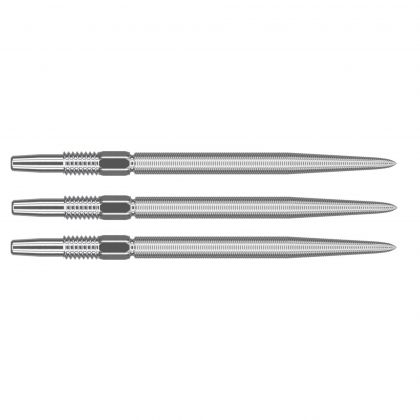 Target Swiss Points Nano Grip silver dart point 35mm