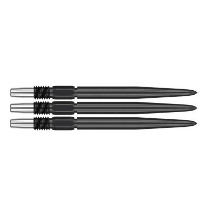 Target Swiss Points Smooth Black noir dart point 26mm