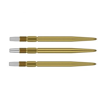 Target Swiss Points Smooth Gold goud dart point 30mm