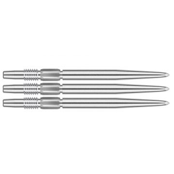 Target Swiss Points Smooth Silver zilver dart point 30mm