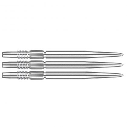 Target Swiss Points Smooth Silver zilver dart point 30mm