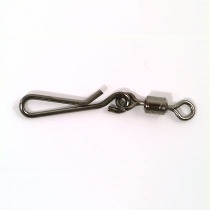 Tronixpro Hanging Snap Swivel nickel zeevis klein vismateriaal Size 4