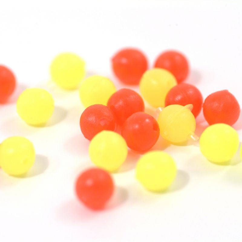 Tronixpro Round Beads geel - rood parel 3mm