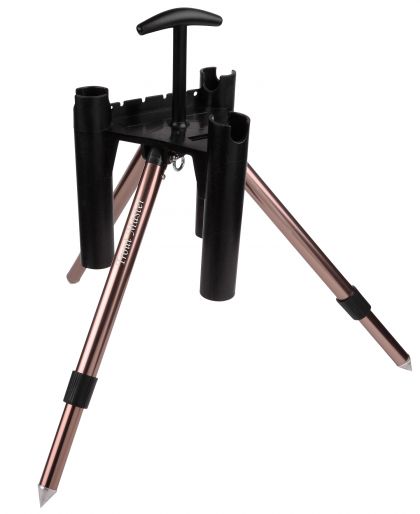 Troutmaster 3-Rod Tripod brun - aluminium 