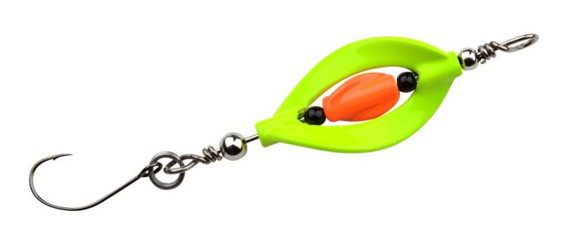 Troutmaster Incy Double Spin Spoon melon vislepel 3.30g