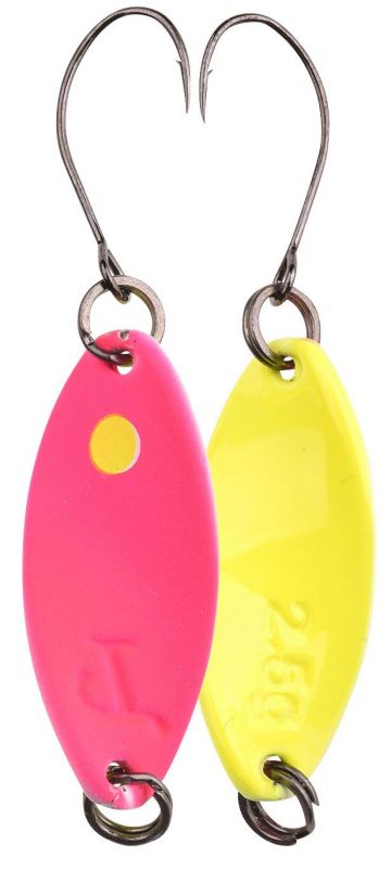 Troutmaster Incy Spin Spoon pink - yellow  1.80g