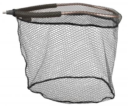 Troutmaster Performance Net zwart - bruin roofvis visschepnet 70x50x42cm