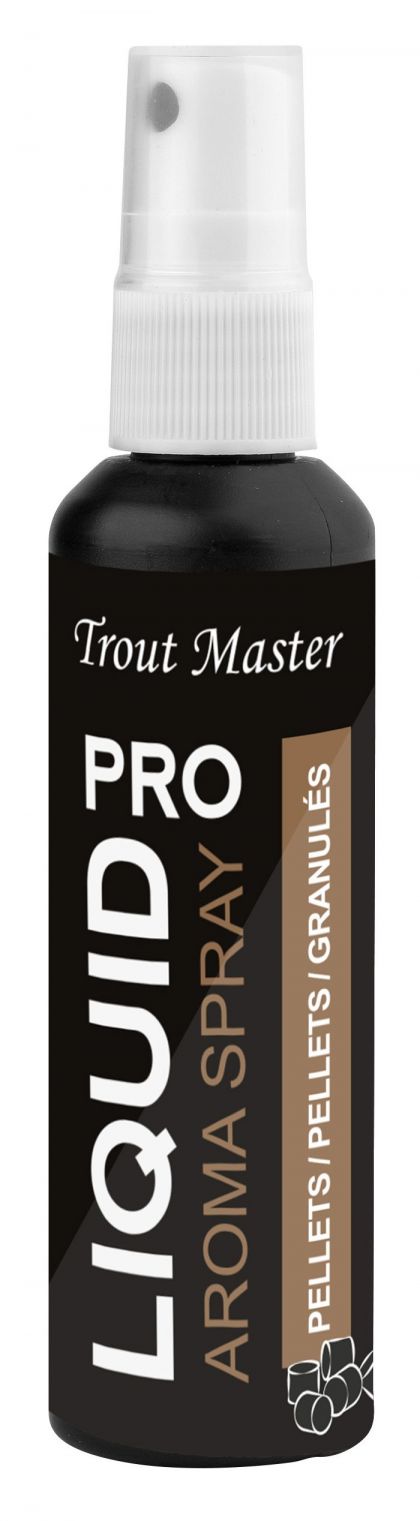 Troutmaster Pro Liquid Pellets bruin - clear aas liquid 50ml