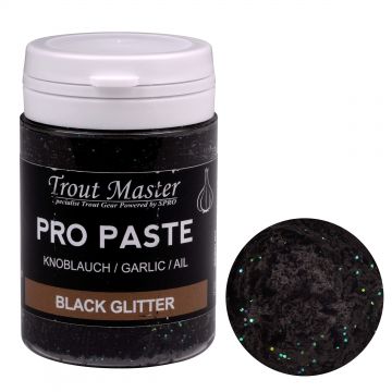 Troutmaster Pro Paste Cheese black glitter forel forelaas 60g