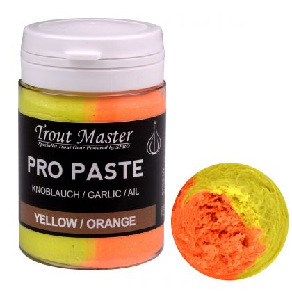 Troutmaster Pro Paste Cheese yellow orange  60g