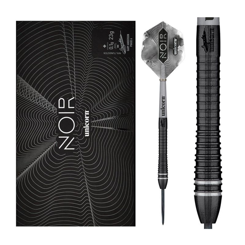 Unicorn Gary Anderson Noir Phase 6 90% noir darts 23g