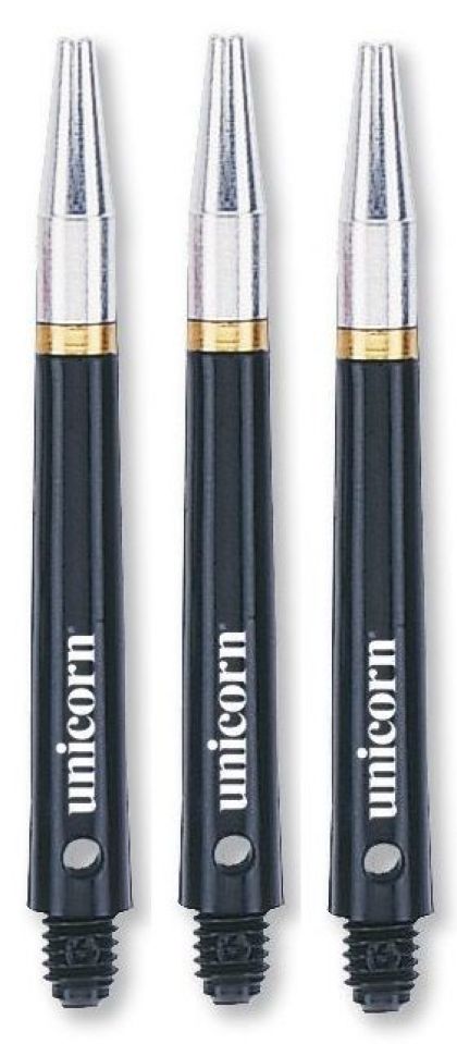 Unicorn GRIPPER 360 Black Shafts noir dart shaft Medium