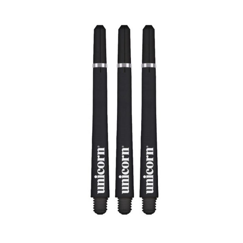 Unicorn GRIPPER 4 Black Shaft zwart dart shaft Long