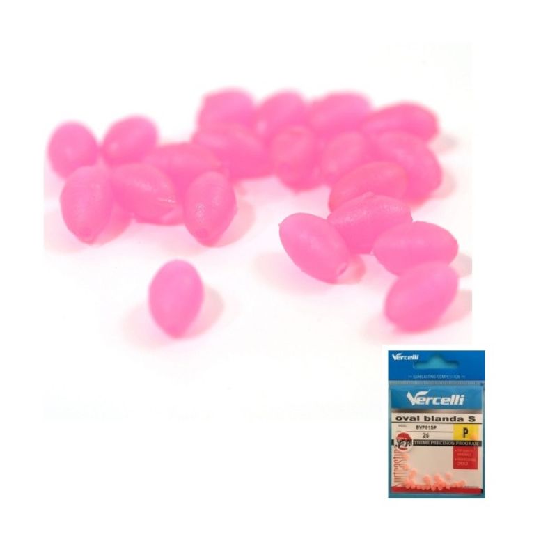 Vercelli Soft Oval Beads roze parel Small