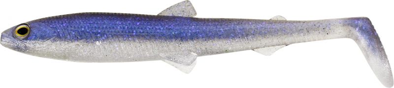 Westin BullTeez Shadtail sparkling blue shad per stuk 9.5cm 7g