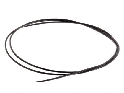 Westin Coated Stainless Steel 49-Strand Wire matte black  0.60mm 5m 17kg