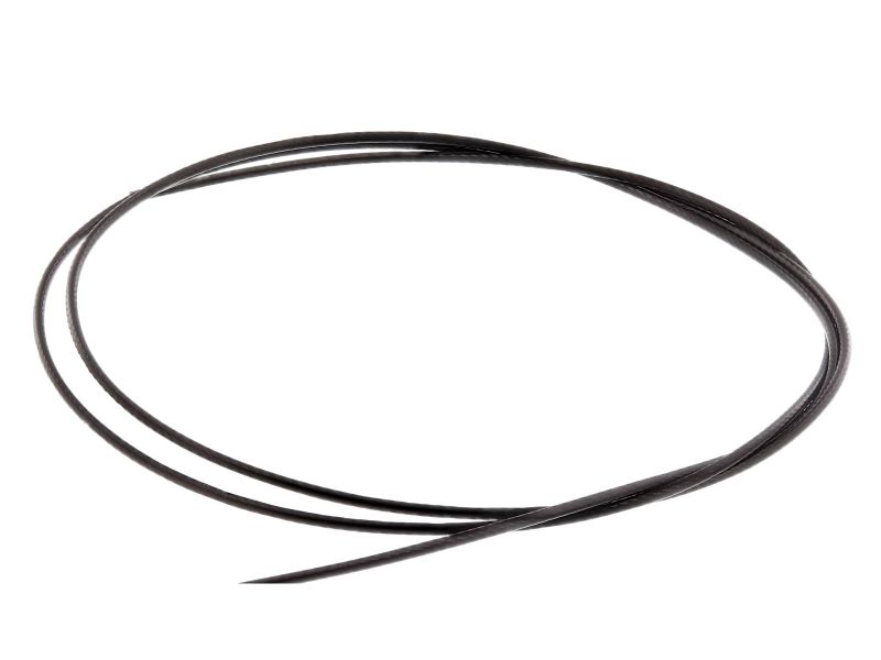 Westin Coated Stainless Steel 49-Strand Wire matte black  0.78mm 5m 34kg