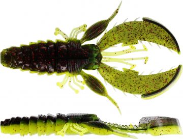 Westin CreCraw Creaturebait black chartreuse  8.5cm 7g