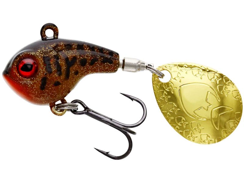 Westin DropBite Spin Tail Jig motoroil burbot roofvis spinnerbait 17g 3.4cm