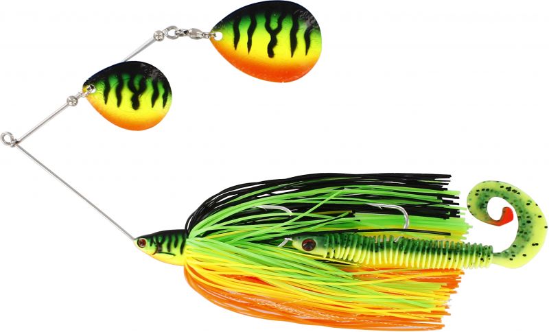 Westin Monster Vibe Colorado crazy firetiger roofvis spinnerbait 65g