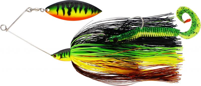 Westin Monster Vibe Willow flash firetiger roofvis spinnerbait 65g