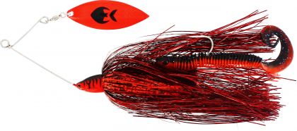 Westin Monster Vibe Willow flash red roofvis spinnerbait 65g