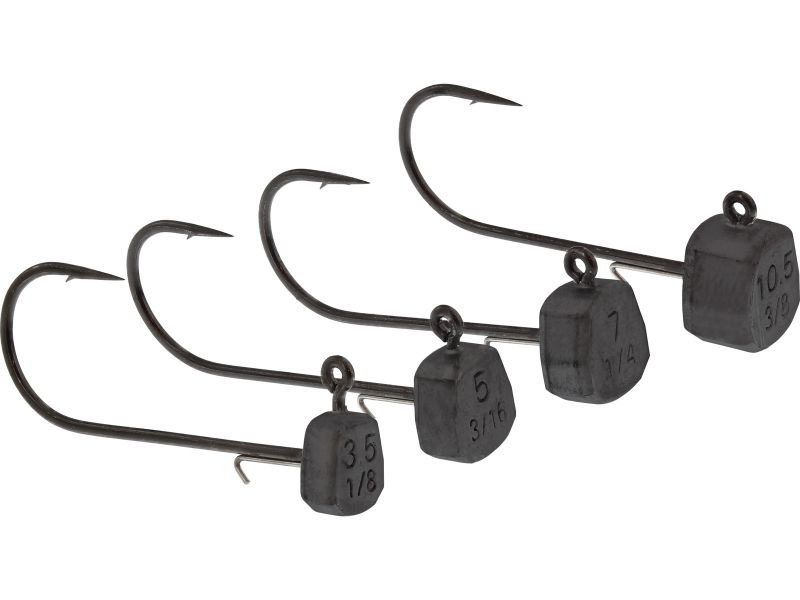 Westin Ned Jig Head black loodkop 3/0 3.5g