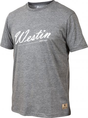 Westin Old School T-Shirt gris - blanc  Medium