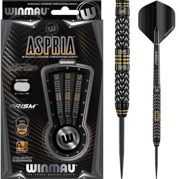 Winmau Aspria Dual Tungsten noir darts 24g