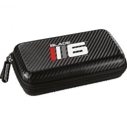 Winmau Blade 6 Dart Case zwart dart wallet & case