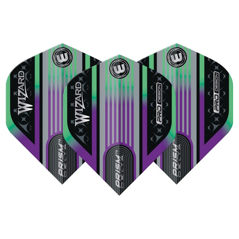 Winmau Prism Delta Pro Design Simon Whitlock V1 multi dart flight 100 Micron