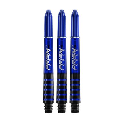 Winmau Prism Force Shafts blue dart shaft In Between