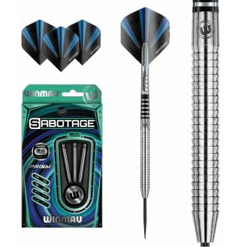 Winmau Sabotage 90% argent darts 26g